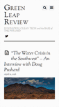 Mobile Screenshot of greenleapreview.com